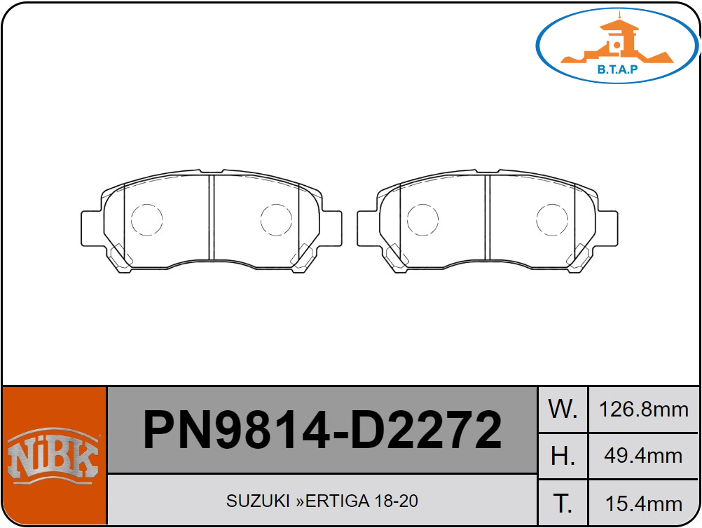 BỐ TRƯỚC ERTIGA,SUZUKI,XL7  PN9814