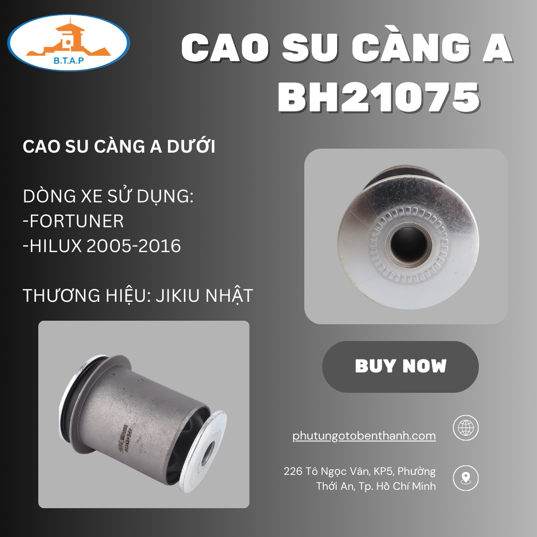 Cao su càng A dưới Fortuner   BH21075