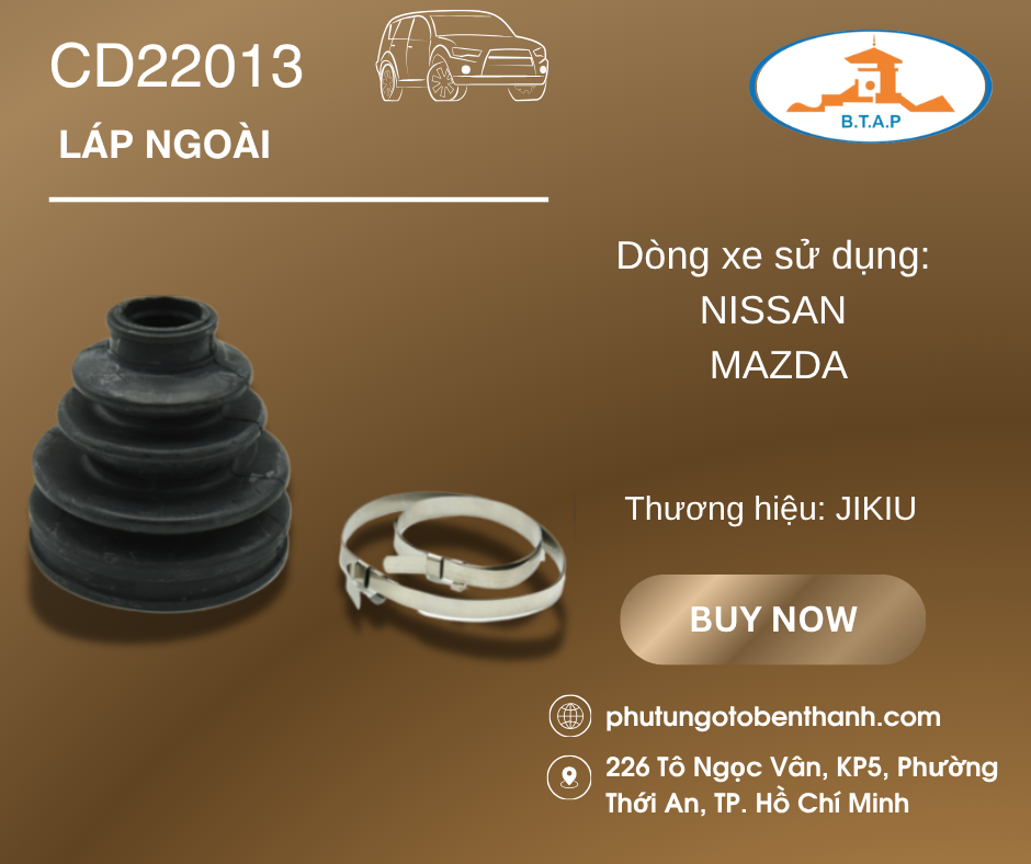 Láp ngoài NISSAN, MAZDA   	CD22013