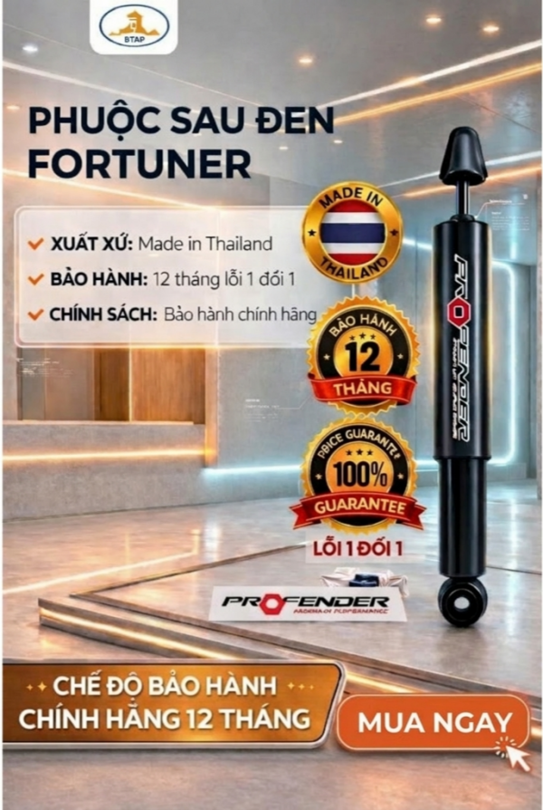 Phuoc sau den fortuner